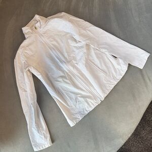 Lady Hagen white Zip-Up Jacket